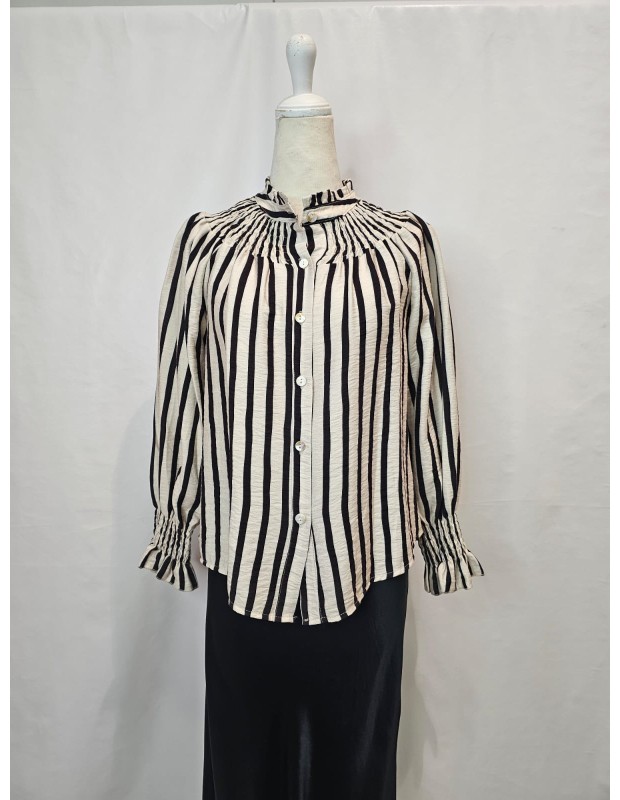 Blusa rayas. Modelo 115531. Talla única (36 - 42).