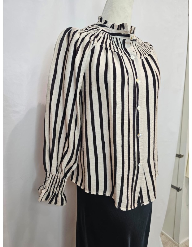 Blusa rayas. Modelo 115531. Talla única (36 - 42).