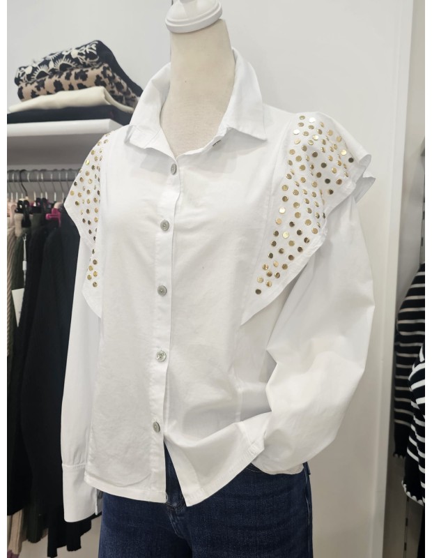 Camisa Tachuelas Modelo 0108024